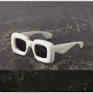Loewe inflated oversized square frame sunglasses